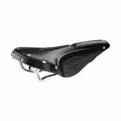 【BROOKS】B17 NARROW 開孔座墊 黑色(B5BK-178-BKB17N)