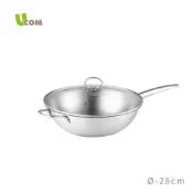 【UCOM 瑞康屋】鍋匠系列MT25台製複合金單柄炒鍋(28cm)