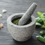 FOXRUN 美國 花崗岩磨搗組(15cm) / 研磨缽 磨藥機 搗泥器 搗缽