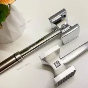 💫熱銷💫德國DOUBLEDELI不鏽鋼肉錘鋁合金肉錘實心牛排斷筋器打肉錘敲肉錘/沐沐