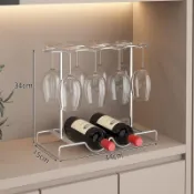 「活動折扣」輕奢高檔紅酒架家用葡萄酒架擺件高腳杯紅酒杯架倒掛酒櫃置物架q