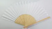 空白摺扇 紙摺扇 扇子 紙扇 竹扇子 彩繪扇子 空白扇子 21cm