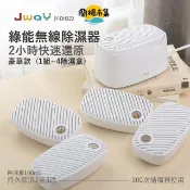 【HOTAI購】【JWAY】綠能無線除濕器2小時極速還原 1組+4除濕盒 JY-DH322-5