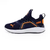 PUMA Softride Enzo 5 Jr 套入式 鞋帶 運動鞋 大童鞋 藍橘 S1629 (40151009)
