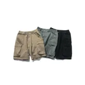 (店+)【NIKE 耐吉】KIIKS UTILITY SHORTS 寬版洗舊短褲 大口袋 重磅 黑/軍綠/卡其  KSUS01 [EW]