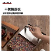 【新品優惠】【4071人好評】手工阿膠糕壓闆壓平神器牛軋糖雪花酥不銹鋼壓闆壓平整平工具用具