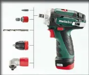 標準情人Metabo 美達寶 Power Maxx BS Quick 10.8V 電鑽起子機