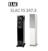【名展影音】 優雅設計質感 德國ELAC水晶240.3系列FS 247.3落地款霧黑喇叭另有FS248 FS249.3 