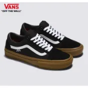 CHIEF’ VANS 美版 Old Skool skate 黑色 麂皮 膠底 咖啡底 休閒款 頂級款 sz4.5~12