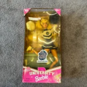 vintage 古董 barbie 芭比 university cheerleader 大學 啦啦隊長 玩偶 娃娃 oo