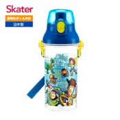 【墊腳石】(日貨)Skater x迪士尼Disney系列 直飲透明水壺/隨身瓶/冷水壺/水壺/運動水壺(480ml)-玩具總動員Toy Story