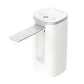 【智能生活】安全指紋防開鎖折疊式電動抽水器(USB數顯觸控上水器 自動吸水器 桶裝水飲水機 抽水機)