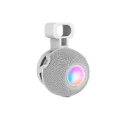 (店+)HomePod mini 支架 底座 懸掛式 平面式 壁掛 音響支架 牆面支架 掛架 透明支架 插座安裝架  W57