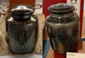 【台灣禮品館】楊春生 銀輝油滴天目小茶倉