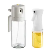 (店+)精準控油 噴倒兩用噴油瓶 噴油瓶 油瓶 油壺 醬料瓶 噴油罐 調味罐 醬油瓶 玻璃噴油瓶
