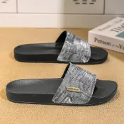 (店+)拖鞋男生足弓戶外防水防滑外出室外厚底大童運動舒適涼拖鞋懶人鞋涼鞋休閒鞋男鞋透氣鞋輕便鞋沙灘鞋止滑鞋海灘鞋健走鞋增高鞋子男 包頭黑色白色護趾夾腳踩屎感按摩洞洞鞋