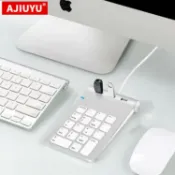 林之舍家居 數字鍵盤 iMac數字小鍵盤蘋果macbook air/pro華為matebook X Pro榮耀筆記本電腦D外接USB 雙11狂歡