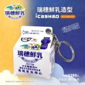 7-11 瑞穗鮮乳 icash2.0 造型卡 牛奶牛奶盒 愛金卡 瑞穗鮮奶 交通捷運