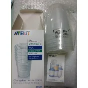 全新盒裝 新安怡 AVENT VIA  薇亞多功能儲存杯 副食品儲存杯 母奶 儲存杯 補充包 240ml 10入裝