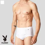 【PLAYBOY】輕柔透氣羅紋三角褲-SPB6320