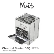 【努特NUIT】 特惠組 NTW24 一觸即發 起火師多用燒烤爐 柴爐 炭爐  起炭器迷你燒烤露營 跑酷桌