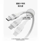 ANKER 安克 240W 快充線 1.8米 C to C 編織線 耐彎折3萬次 適用MacBook/iPad/iPho