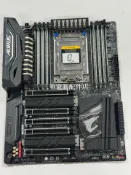 三和電腦配件店 技嘉X399 AORUS Gaming 7 主板 ATX 大板 95 新 成色 正常 使用 如 圖 无 天線 档板 庫存