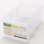 【特力屋】FINE隔板整理盒 附輪 淺型款  3.2L/30.5*12*12.7  LF2005