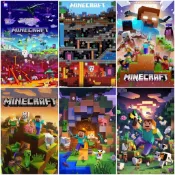 Minecraft拼圖 300片 500片 1000片 超高清木製拼圖 快速出貨 兒童玩具 潮玩解壓 益智拼圖玩具 生日