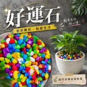 【大欣植栽行】出貨就是快 彩色石頭 五行石頭 好運石 五彩石 魚缸底砂 盆宅鋪面 油彩石 花石 魚缸 水族 園藝 開運石