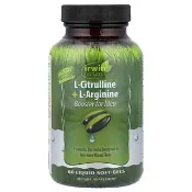 【iHerb】愛樂能, L-瓜氨酸 + L-精胺酸，男士促進劑，60 粒液體軟膠囊