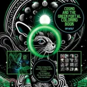 【三民網路書店】Cosmo and the Green Portal Coloring Book 作者：Om Wolf