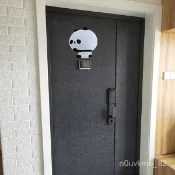 🔔附發票🔔定做自粘毛氈門貼紙北歐風改造翻新入戶門防盜門大門隔音毛氈裝飾 PH7V