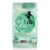 龍口-春雨 葉綠素 #綠豆粉絲、綠豆寬粉3把裝120g/包  @全素