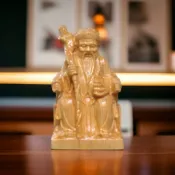 福德正神 土地公 實木雕刻 土地公公仔 模型神尊 土地公神像 土地公神尊 神明公仔 福德正神公仔 廟會模型神尊