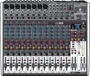 音響世界二館: BEHRINGER新款XENYX X2222USB 數位效果混音器