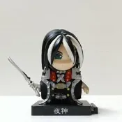 [ 三舍 ] 公仔 全家 霹靂公仔 第八代 天地神鋒 夜神 高約:6公分 材質:塑膠 無盒 J6 56