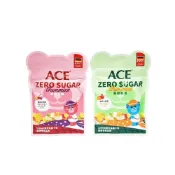 (店+)ACE ZERO SUGAR Q軟糖 40g/包 (櫻桃檸檬、蘋果橘子) 健而美生活廣場