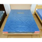 【名佳利家具生活館】超硬型護背5尺床墊 雙面緹花表布 2.3mm中鋼彈簧 雙人床墊 彈簧床墊 工廠直營可訂做 兩色可選