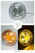 7號工廠 MANY 110 魚眼 大燈 全配 直上 HID 黃彩管 原廠 新 鋼鐵人 非 LED