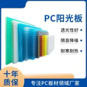 【中空雙層隔熱】PC陽光板 透明蜂窩板 屋頂雨棚 車棚 戶外遮陽棚 遮陽網 防曬 隔熱 聚碳酸酯板