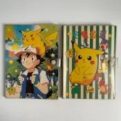 早期收藏 神奇寶貝 皮卡丘 紀念冊 記事本 卡通 日記 回憶簿 童年回憶 懷舊復古