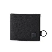 【PORTER INTERNATIONAL】自信經典NEW HEAT雙折零錢短夾(黑)