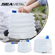 SEAMETAL 5/10/15公升戶外可折疊水桶 折疊水袋 求生儲水袋 便攜式水袋 露營水容器