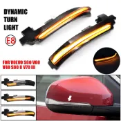 兩隻沃爾沃 V40 LED S60 CC V60 II S80 V70 III Volvo專用 動態轉向燈流水後照鏡燈