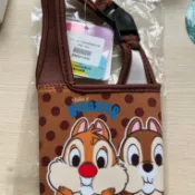 迪士尼環保飲料提袋-奇奇蒂蒂/牛仔布提袋 軟帆布袋 飲料袋 裝葡萄酒袋 手提袋 紅酒袋 白酒袋