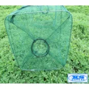 台灣出貨 折疊2孔蝦籠 螃蟹籠 漁網 捕魚網 捕蝦網 捕漁網 捕魚蝦網 蝦籠 蝦網 龍蝦籠 魚網漁網 溪蝦 KS優品