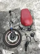 達成拍賣  BWS 三角台 前叉組 14吋 鋼絲圈 鋁圈 卡鉗 卡座 油管 各式機汽車均有零件販售