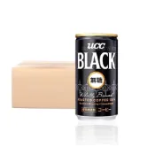 (店+)【UCC】即期品 買一送一 無糖黑咖啡185g 二箱共60入(免運;效期:2027.03.25)