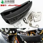適用於杜迪V4889999碳纖維改裝配件 v4前剎鉗碟盤散熱